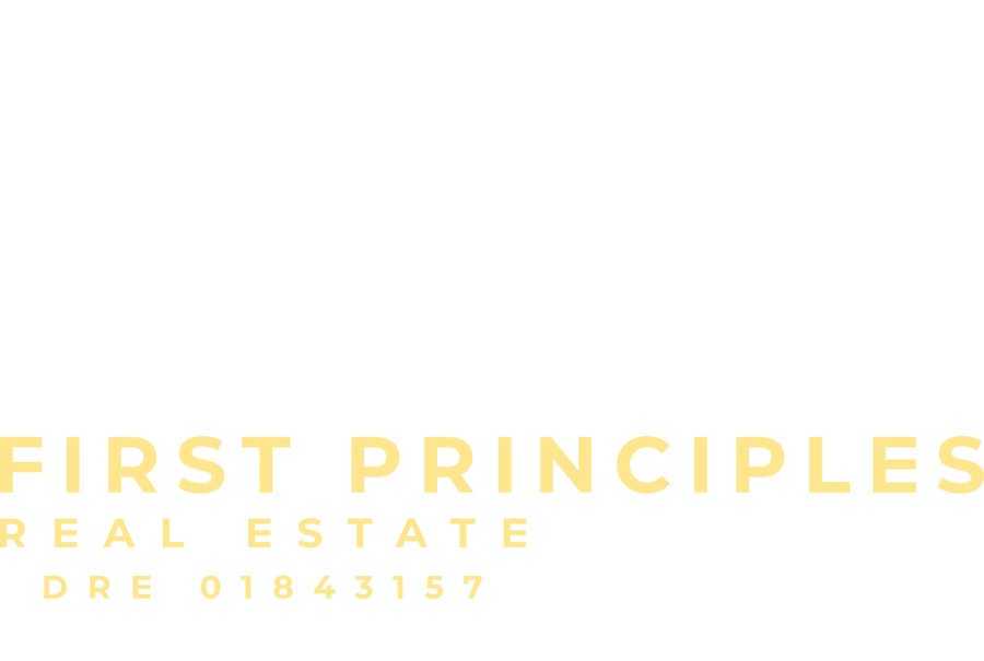 First Principles Real Estate — DRE #01843157